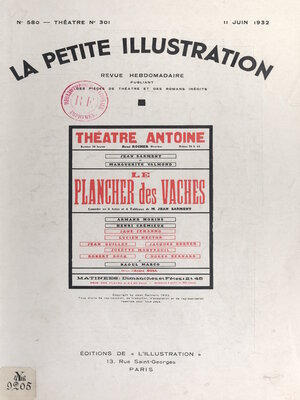 cover image of Le plancher des vaches